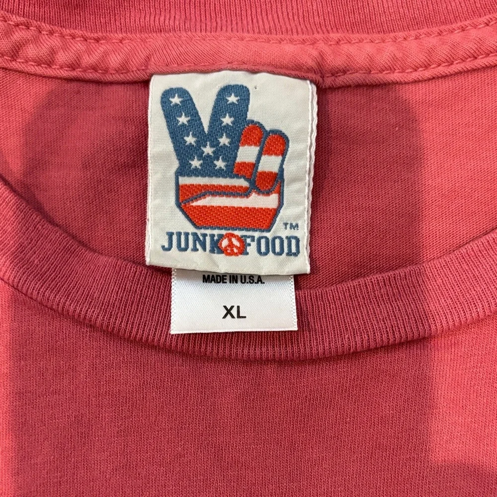 Junk Food Clothing Red Graphic Tee